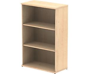 dynamic Impulse Medium-Density Fibreboard Bookcase 800 x 400 x 1,200 mm Light Brown Maple