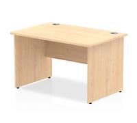 dynamic Impulse Office Desk Rectangular Maple Base panel 1,200 (W) x 800 (D) x 730 (H) mm MFC (Melamine Faced Chipboard)