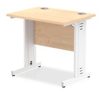 Impulse 800x600 Maple White Cable Leg
