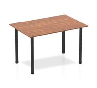 Impulse 1200 Table Walnut Black Leg