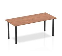 Impulse 1800 Table Walnut Black Leg