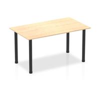 Impulse 1400 Table Maple Black Leg
