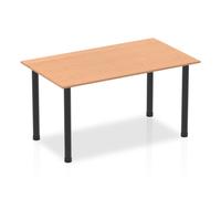 Impulse 1400 Table Oak Black Leg - 26062DY