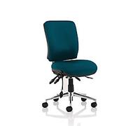 Dynamic Independent Seat & Back Task Operator Chair Without Arms Chiro Maringa Teal Seat Medium Back