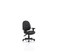 dynamic Jackson Operator Chair Permanent Contact Bonded leather Height-Adjustable Armrest Black 110 kg Jackson 630 x 580 x 930 mm