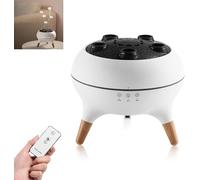 Dynamic Jellyfish Humidifier, 250ml Essential Oil Diffuser, 7-color LED Dancing Jellyfish Diffuser, Suitable For Bedroom And Office Remote Control Humidifier, 4/8 Timer, Automatic Off