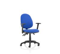 Dynamic Independent Seat & Back Task Operator Chair Height Adjustable Arms Eclipse Plus III Without Headrest High Back