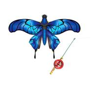 Dynamic Kites For Kids Adult Fishing Rod Dynamic Wing Swallow Kites BeachPlay Party Outdoor Sport Flying Toy For Beginners