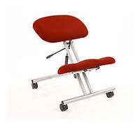 Dynamic Kneeling Stool Without Arms Kneeler Tabasco Red Seat Without Headrest Medium Back