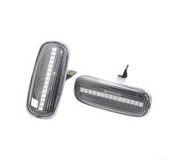 Dynamic LED Side Marker Light for A3 8L S3 2-Pack Dynamic LED(White Shell) | Sequential amber glow, dynamic flow effect, fits for a3 8L S3, 2-pack set, direct OE replacement
