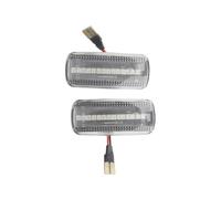 Dynamic LED Turn Signal Light 2pcs Led Dynamic Turn Signal Side Marker Light Sequential Blinker Light For Chrysler For Sebring 200 300 2005-2015(Dynamic Smoke)