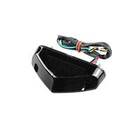 Dynamic LED Turn Signal Light Universal 12V DC LED Brake Stop Tail Light Signal Indicators Motorcycle Motorbike ATV Dirt Bike Rear Brake Light(Gray)