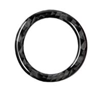 Dynamic Line Pattern Carbon Fiber Trunk Button Rings Car Interior Decoration Enhancement Vehicle Spare Part For Auto High Performances Car Decoration