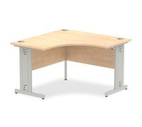 Impulse 1200 CRN Desk Maple Silver CBL