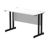 Impulse 1200x600 White Black Leg