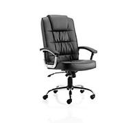 dynamic Moore Executive Chair Basic Tilt Bonded leather Fixed Armrest Height-Adjustable Seat Black 125 kg Moore Deluxe 680 x 680 x 1,130 mm