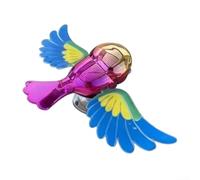 Dynamic Moving Bird Car Decal With Flapping Wings Activated By Speed Over 22 Miles Per Hour Wind Powered Sticker For Hood Roof Trunk Vehicle Exterior Decor(A)