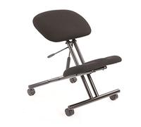 Dynamic OP000070 Kneeling Stool Task Operator Fabric Chair - Black