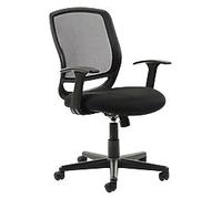 dynamic Operator Chair Basic Tilt Mesh Fixed Armrest Black 120 kg Mave