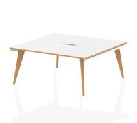 dynamic Computer Desk Oslo OS2P16WHT White 1600 mm x 1600 mm x 730 mm