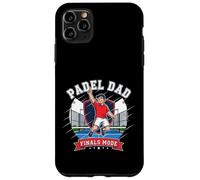 Dynamic Padel Dad Finals Mindset Champion Illustration Case for iPhone 11 Pro Max