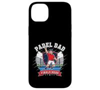 Dynamic Padel Dad Finals Mindset Champion Illustration Case for iPhone 14 Plus