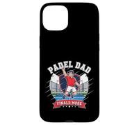 Dynamic Padel Dad Finals Mindset Champion Illustration Case for iPhone 15 Plus