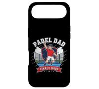 Dynamic Padel Dad Finals Mindset Champion Illustration Case for iPhone Air