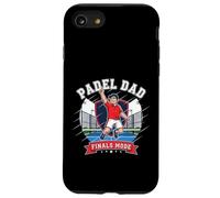 Dynamic Padel Dad Finals Mindset Champion Illustration Case for iPhone SE (2020) / 7/8