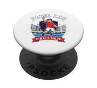 Dynamic Padel Dad Finals Mindset Champion Illustration PopSockets Adhesive PopGrip