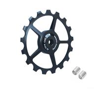Dynamic Performance Boost The lightweight 1117T aluminum alloy guide wheel features reliable sealed bearing technology (Black17T)