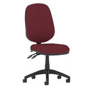 Dynamic Permanent Contact Backrest Task Operator Chair Without Arms Eclipse Plus II Ginseng Chilli Seat Without Headrest High Back