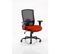 dynamic Portland Heavy Duty Chair Basic Tilt Fabric Height-Adjustable Armrest Red 205 kg Portland HD 750 x 710 x 1,050 mm