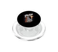 Dynamic Push Pray Until Something Happens Brush Cross PopSockets PopGrip for MagSafe