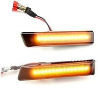 Dynamic Side Marker Repeater Light Car Front Wing Smoke Lens, for Bmw, for 3 for Series E36 19961998 M3 Facelift 19971999, for X5 E53 Fender Side Marker Light