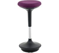 dynamic Sit-Stand Stool with Adjustable Seat Sitall Deluxe Tansy Purple