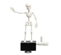 Dynamic Skeleton Bubbler Aquarium Decor,Spooky Halloween Landscape Decor