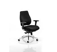 dynamic Stevia Posture Chair Synchro Tilt Fabric Optional Armrest Black 150 kg Chiro Plus Ergo 710 x 690 x 1,010 mm