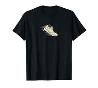 Dynamic Stride Running Sneaker Spirit Design Value Graphic T-Shirt