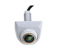 Dynamic Trajectory AHD 1080P Adjust Angle White Car Reverse Backup Camera fits for Android DVD Video Monitor Backup Camera(HD720P Camera)(HD1080P Trajectory)