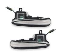 Dynamic Turn Light 2pc Dynamic Sequential Blink/Flow LED Side Mirror Turn Signal Light Assembly For Toyota For Tacoma 2016-2023 For RAV4 For Highlander 2019-up(Clear Lens)