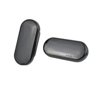 Dynamic Turn Signal compatible with C-Max For Fiesta For Focus MK2 For Fusion For Galaxy 2Pc Dynamic LED Side Marker Signal Light Indicator Lamp(Dynamic Smoked Black)(Dynamic Smoked Black)