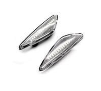 Dynamic Turn Signal For Lafesta For Highway Star For Fiat 124 For Spider 2011-2020 LED Dynamic Turn Signal Blinker Flashing Light Side Marker Blinker Side Mirror Indicator Light(Dynamic Crystal)