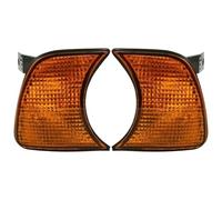 Dynamic Turn Signal Lamp For BMW 5 Series E34 1989-1995 Front Bumper Corner Turn Signals Lights 63131384033 63131384034(Pair)