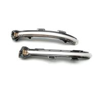 Dynamic Turn Signal Light Dynamic Turn Signal LED Side Wing Rearview Mirror Indicator Blinker Sequential Light For VW For Golf 7 VII MK7.5 Turn Signal Light(White)