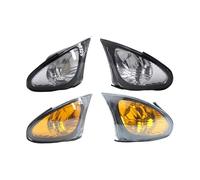 Dynamic Turn Signal Light For Bmw For E46 2002 2003 2004 2005 Front Corner Signal Light 63137165860 Turn Signals(White left)