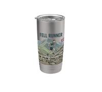 Dynamic UK British Fell Runner Peak Challenge UK Mountain Stainless Steel Insulated Tumbler