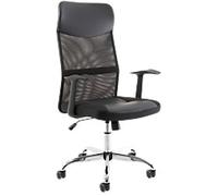 dynamic Vegalite Executive Chair Basic Tilt Mesh Fabric Fixed Armrest Black 110 kg Vegalite 610 x 620 x 1,130 mm