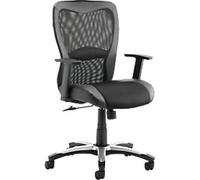 dynamic Victor Executive Chair Basic Tilt Mesh Fabric Height-Adjustable Armrest Black 110 kg Victor ll 640 x 660 x 960 mm