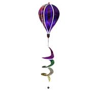 Dynamic Visual Rotating Hot Air Balloon Wind Spinner Suitable for Outdoor Decoration Creates Motion with Gentle Breezes Garden Ornaments